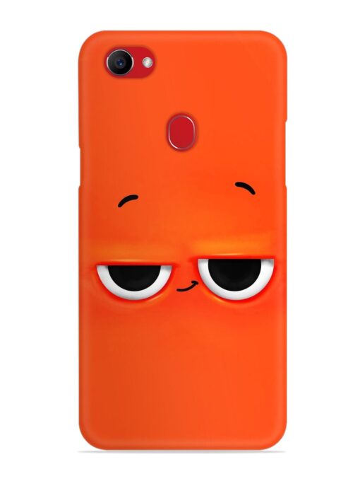 Smiley Face Snap Case for Oppo F7 Zapvi