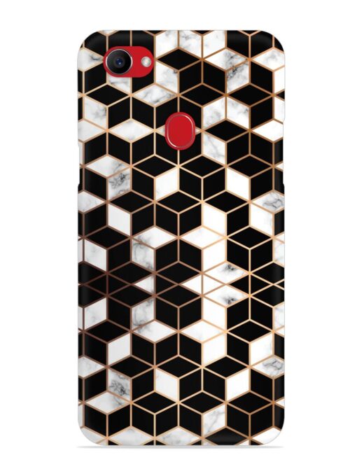 Vector Marble Texture Snap Case for Oppo F7 Zapvi