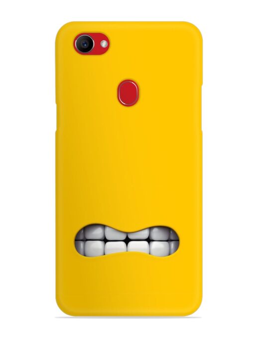 Mouth Character On Snap Case for Oppo F7 Zapvi