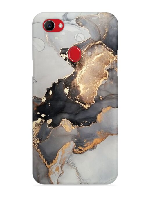 Luxury Abstract Fluid Snap Case for Oppo F7 Zapvi