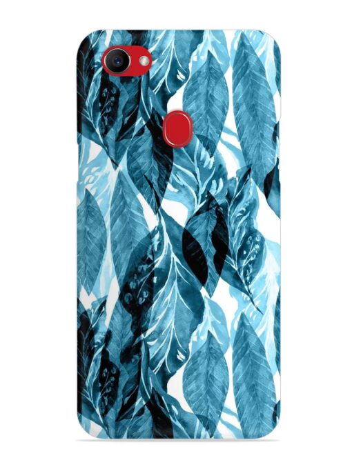 Leaves Pattern Jungle Snap Case for Oppo F7 Zapvi