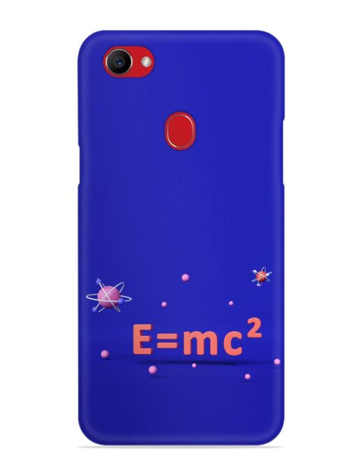 Formula Relativity Equation Snap Case for Oppo F7 Zapvi