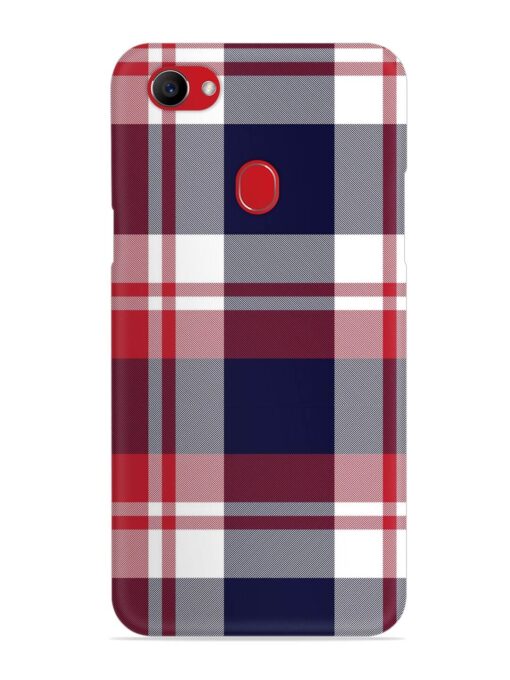 Classic Plaid Tartan Snap Case for Oppo F7 Zapvi