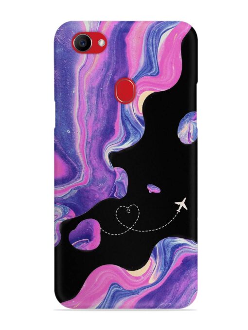 Glitter Art Snap Case for Oppo F7 Zapvi