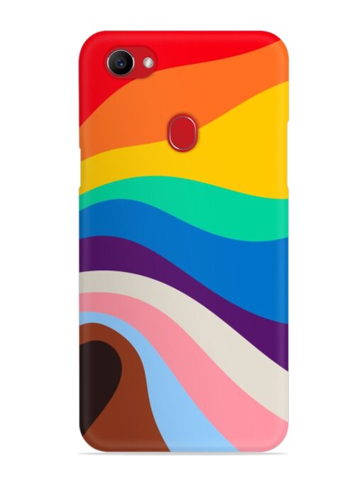 Minimal Pride Art Snap Case for Oppo F7 Zapvi