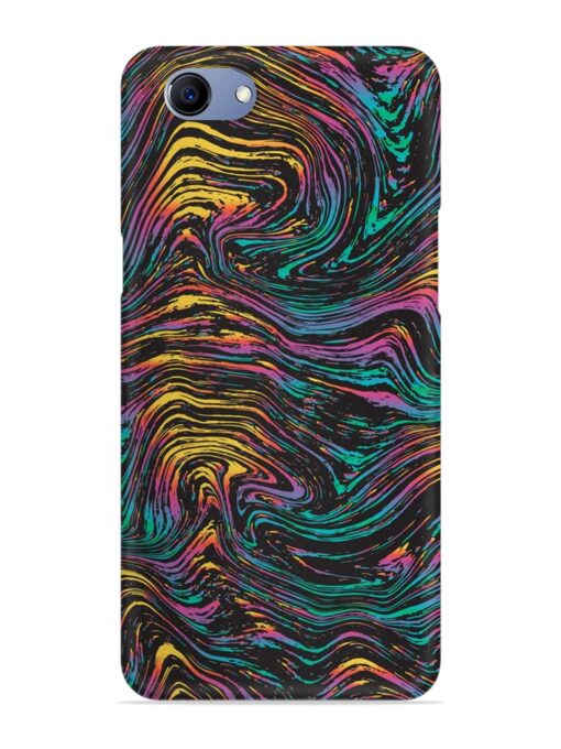 Abstract Liquid Colors Snap Case for Oppo F7 Youth Zapvi