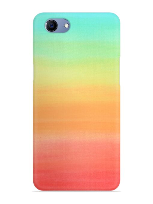 Background Sky Watercolor Snap Case for Oppo F7 Youth Zapvi