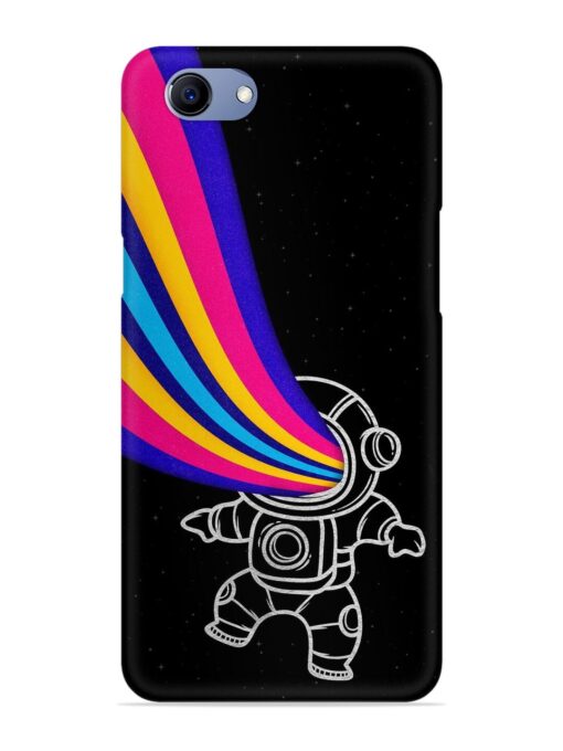 Astronaut Snap Case for Oppo F7 Youth Zapvi