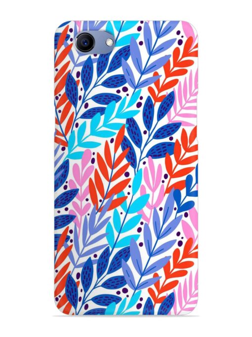 Bright Floral Tropical Snap Case for Oppo F7 Youth Zapvi