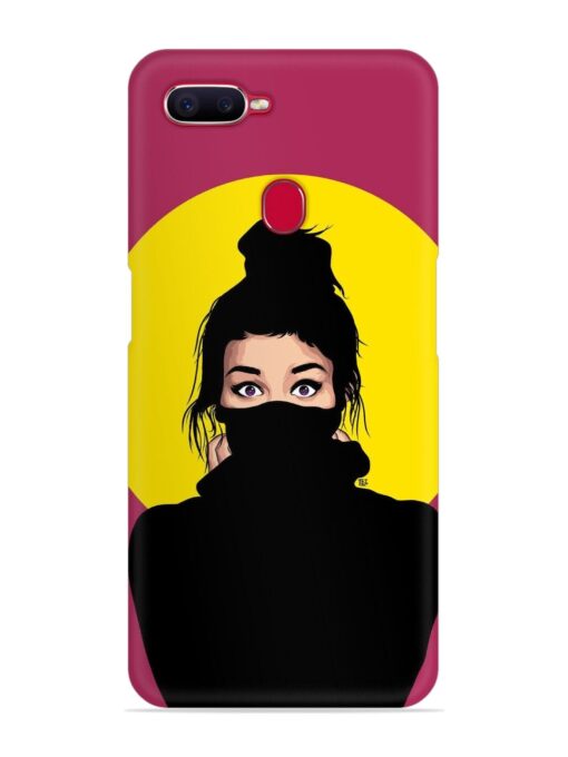 Girly Vector Snap Case for Oppo F9 Pro Zapvi