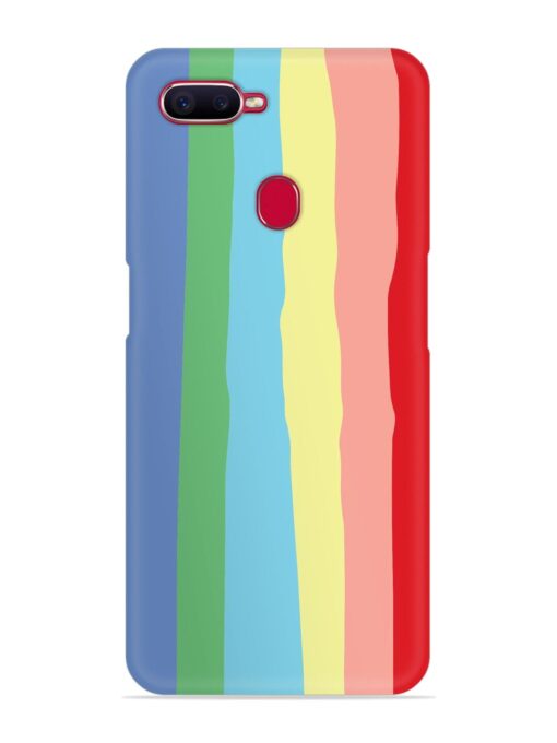 Rainbow Premium Shade Snap Case for Oppo F9 Pro Zapvi