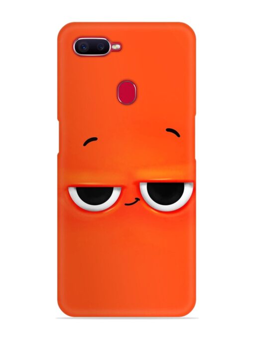 Smiley Face Snap Case for Oppo F9 Pro Zapvi