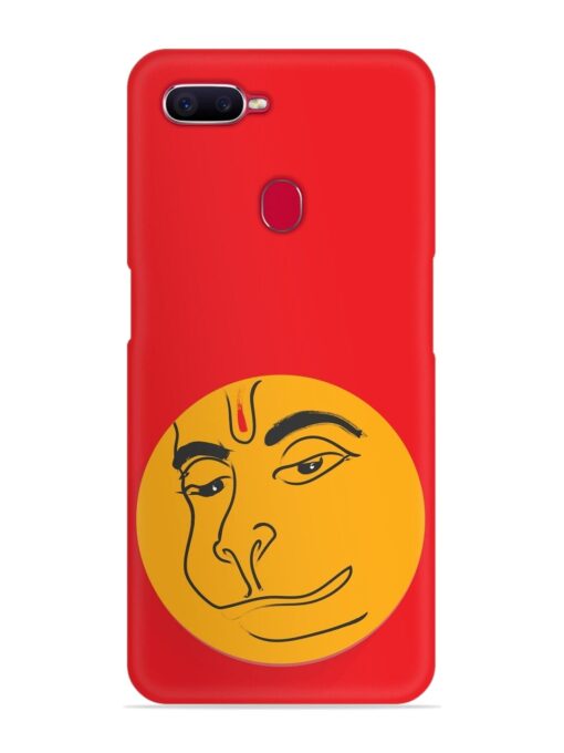 Lord Hanuman Vector Snap Case for Oppo F9 Pro Zapvi