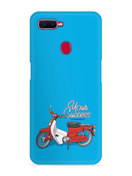 Motorcycles Image Vector Snap Case for Oppo F9 Pro Zapvi