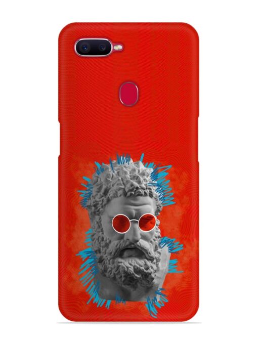 Contemporary Art Concept Snap Case for Oppo F9 Pro Zapvi