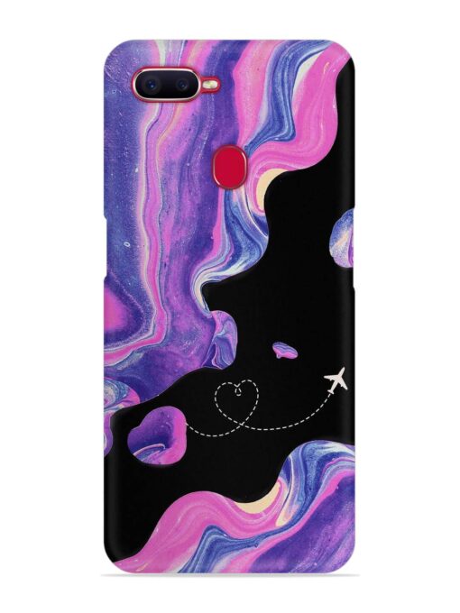 Glitter Art Snap Case for Oppo F9 Pro Zapvi