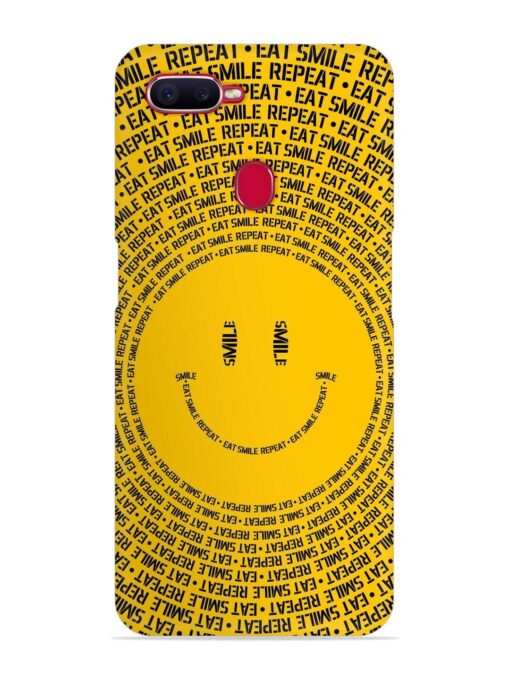 Smiley Snap Case for Oppo F9 Pro Zapvi