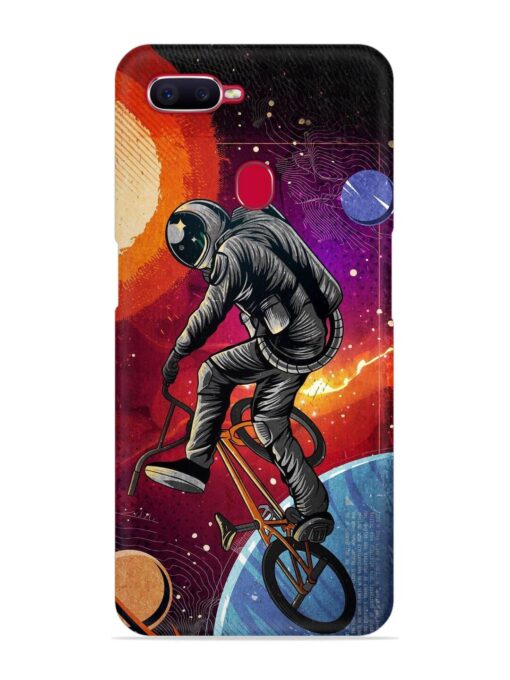 Super Eclipse Bmx Bike Snap Case for Oppo F9 Pro Zapvi