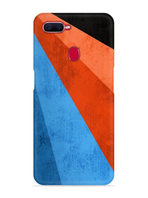 Modern Matte Abstract Snap Case for Oppo F9 Pro Zapvi