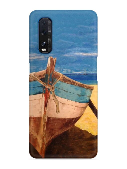 Canvas Painting Snap Case for Oppo Find X2 Zapvi