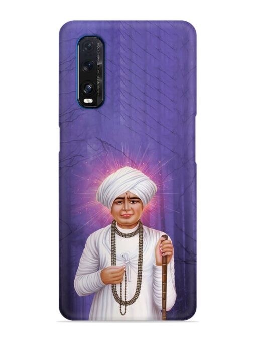 Jalaram Bapa Virpur Snap Case for Oppo Find X2 Zapvi