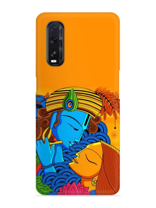 Illustration Hindu Goddess Snap Case for Oppo Find X2 Zapvi