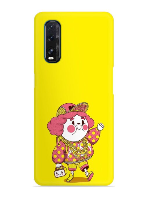 Art Toy Snap Case for Oppo Find X2 Zapvi