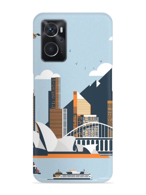 Sydney Opera Landscape Snap Case for Oppo K10 (4G) Zapvi