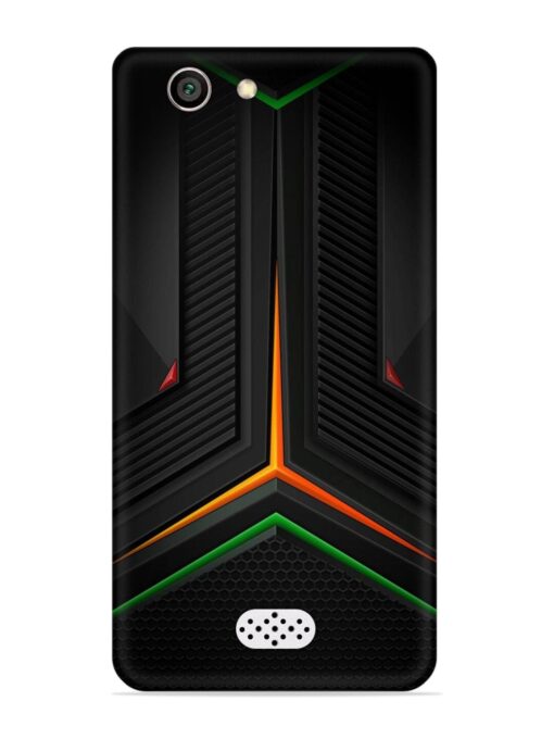 Orange Triangle Light Snap Case for Oppo Neo 5 Zapvi