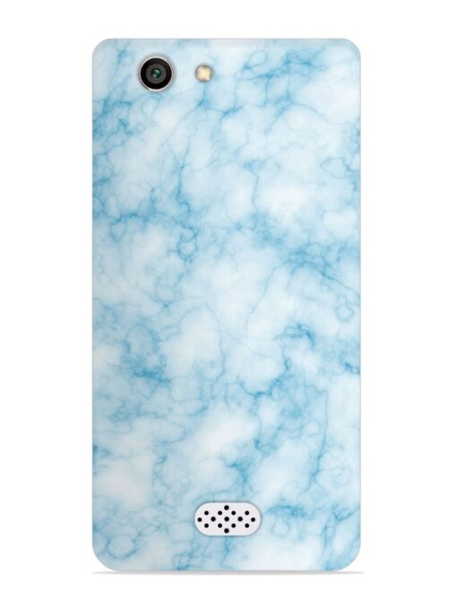 Blue White Natural Marble Snap Case for Oppo Neo 5 Zapvi