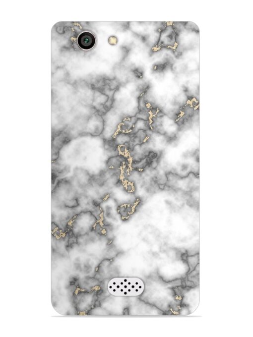 Gray And Gold Marble Snap Case for Oppo Neo 5 Zapvi