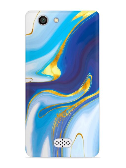 Watercolor Background With Golden Foil Snap Case for Oppo Neo 5 Zapvi