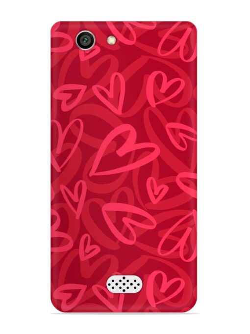 Seamless Romantic Pattern Snap Case for Oppo Neo 5 Zapvi