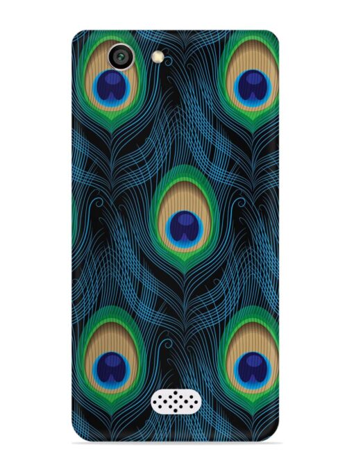 Seamless Pattern Peacock Snap Case for Oppo Neo 5 Zapvi