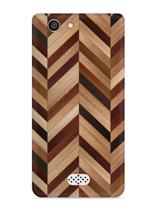 Seamless Wood Parquet Snap Case for Oppo Neo 5 Zapvi