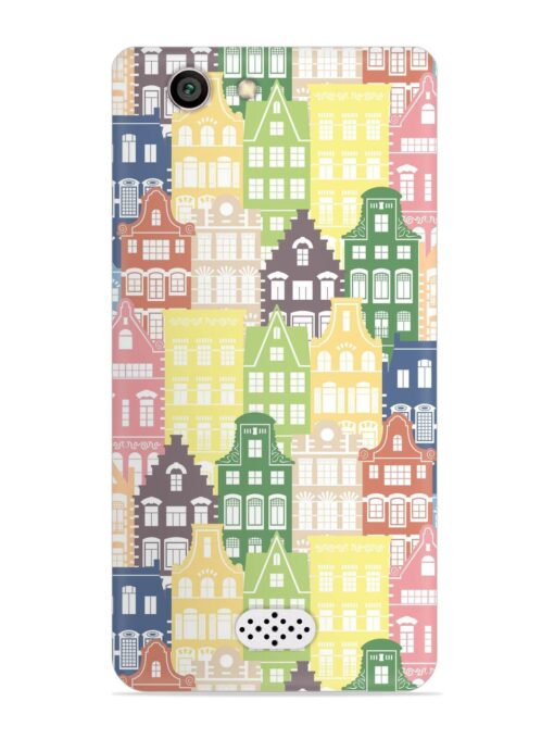 Seamless Shapes Pattern Snap Case for Oppo Neo 5 Zapvi