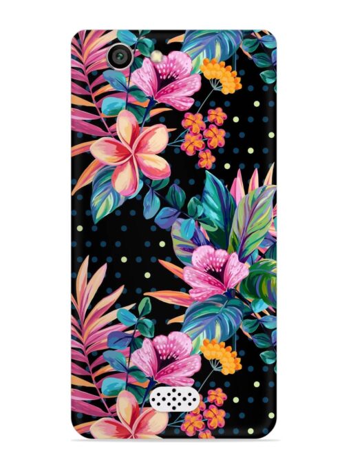 Seamless Floral Pattern Snap Case for Oppo Neo 5 Zapvi