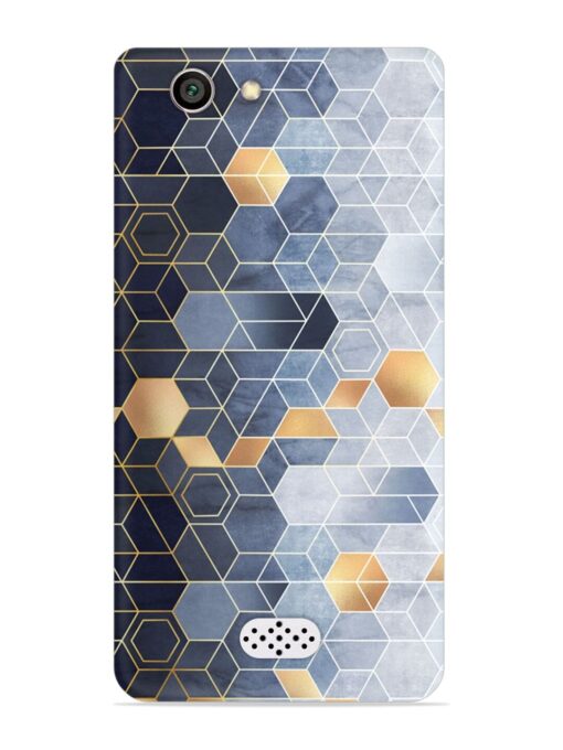 Geometric Abstraction Hexagons Snap Case for Oppo Neo 5 Zapvi