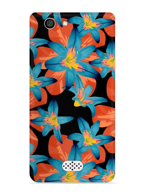 Philippine Flowers Seamless Snap Case for Oppo Neo 5 Zapvi