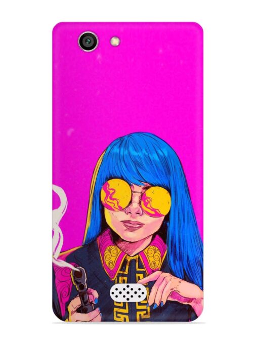 Aesthetic Anime Girl Snap Case for Oppo Neo 5 Zapvi