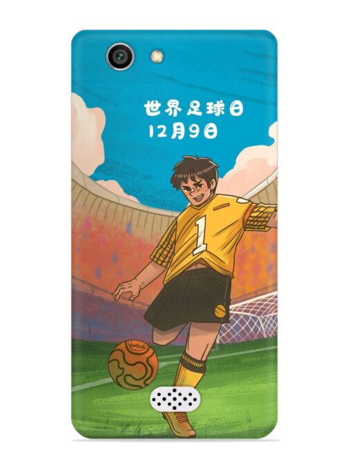 Soccer Kick Snap Case for Oppo Neo 5 Zapvi