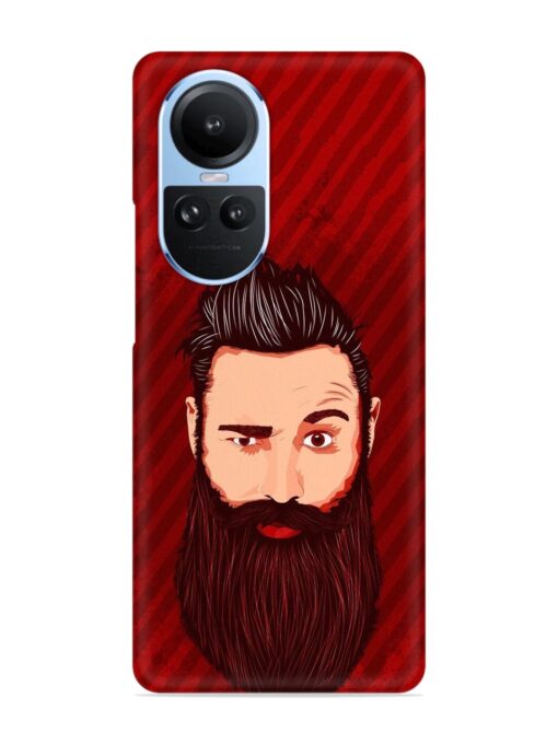 Beardo Man Snap Case for Oppo Reno 10 (5G) Zapvi