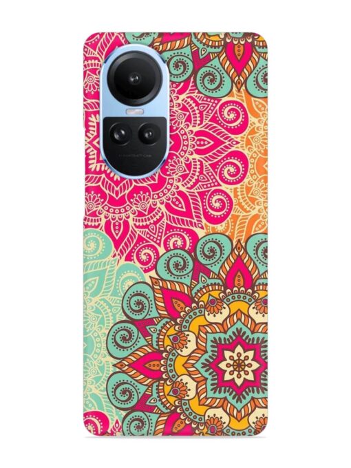 Mandala Seamless Snap Case for Oppo Reno 10 (5G) Zapvi