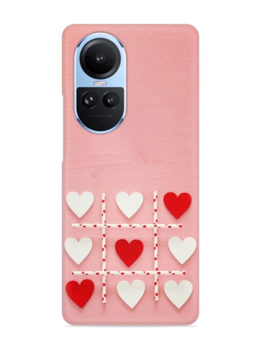 Valentines Day Concept Snap Case for Oppo Reno 10 (5G) Zapvi