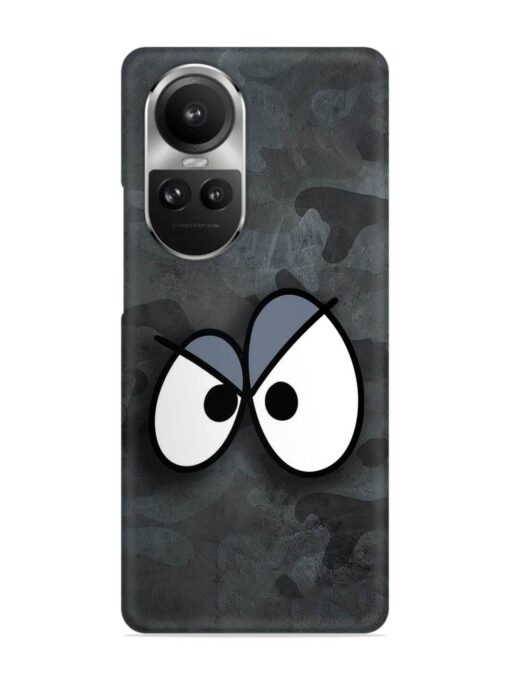 Big Eyes Night Mode Snap Case for Oppo Reno 10 Pro (5G) Zapvi