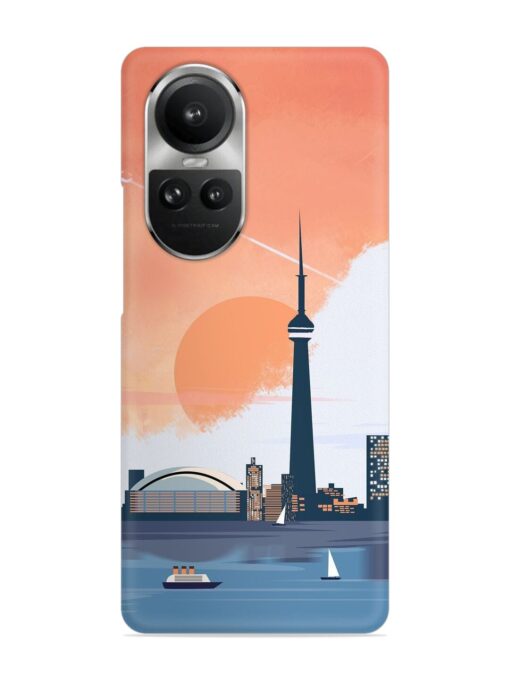 Toronto Canada Snap Case for Oppo Reno 10 Pro (5G) Zapvi