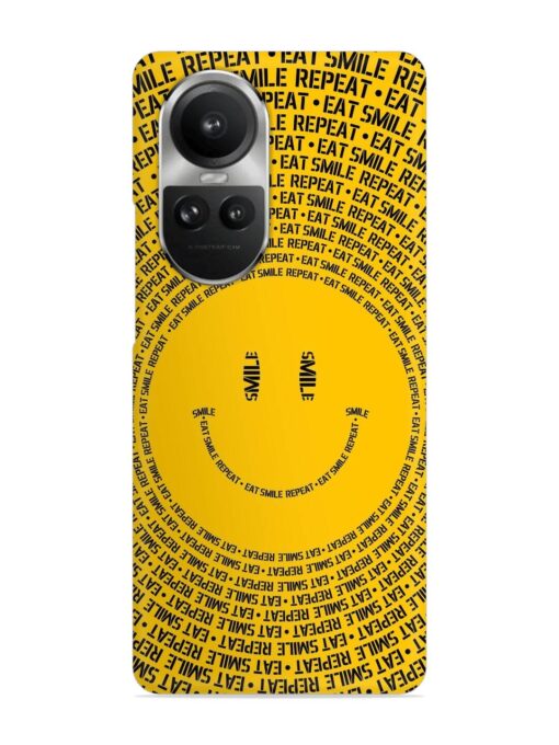 Smiley Snap Case for Oppo Reno 10 Pro (5G) Zapvi