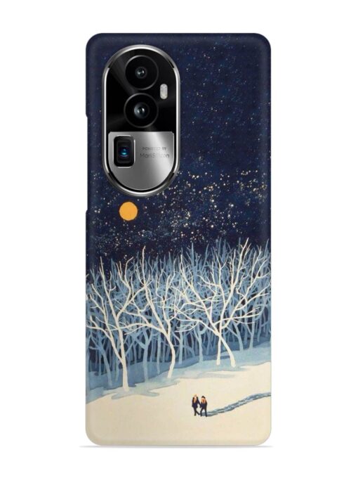 Full Moon Snowshoe Tour Snap Case for Oppo Reno 10 Pro Plus (5G) Zapvi