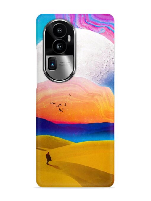 Sandy Desert Snap Case for Oppo Reno 10 Pro Plus (5G) Zapvi