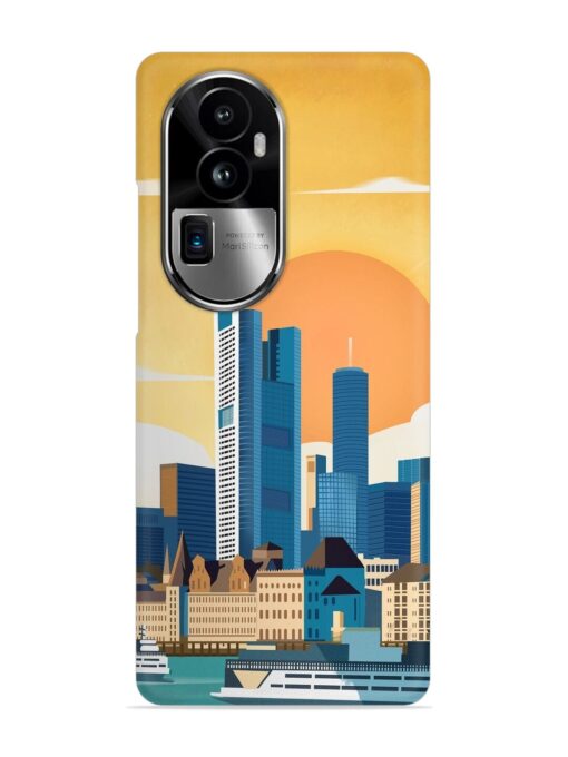 Germany Frankfurt Snap Case for Oppo Reno 10 Pro Plus (5G) Zapvi